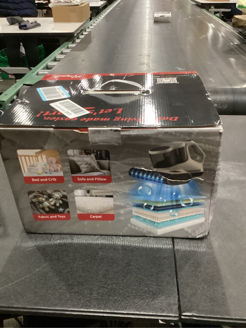 rosewill mattress vacuum cleaner: 450w 16kpa strong suction, 253.7nm uv-c light, ultrasonic & high h