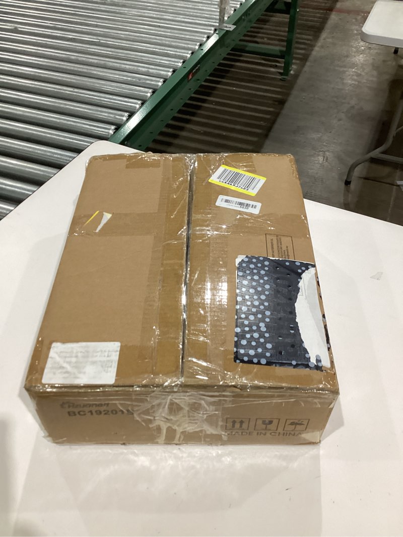 Condition photo showing New/Like New for Ladder Shelf, Bookshelf Bookcase, Freestanding Corner Storage Shelve with 2 Hooks for Home Office, Living Room, Kitchen, Bedroom, Industrial, 11.8" D x 17.3" W x 63" H, Rustic Brown BC19201B Rustic Brown 11.8"D x 17.3"W x 63"H