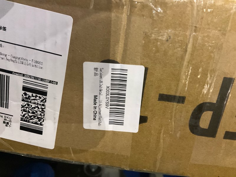 Condition photo showing New/Like New for Taelakeni 28 Inch Metal Desk Table Legs, Heavy Duty Industrial Style Dinning Table Leg with Adjustment Feet Pads 28 IN Square