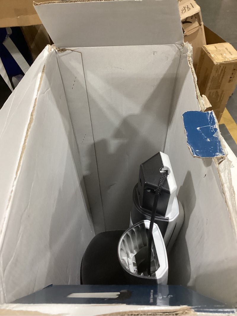 Condition photo showing As Is for electrolux ergorapido cordless 2-in-1 vacuum cleaner with high suction power and 180° easysteer mobility, 48-minute run time, 2 power modes, satin white standard