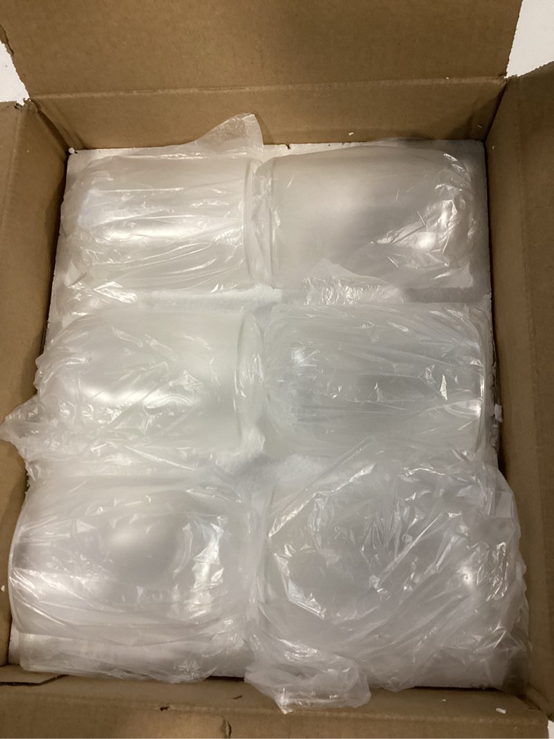 Condition photo showing Good Condition for Hewory Glass Bud Vases for Centerpieces: Set of 12 Blown Clear Small Vase Bulk, Mini Cute Flower Vase for Floral Arrangement, Modern Decorations for Wedding Party Event Table Decor, 3.7"(H)×2.75"(D) 12 Clear