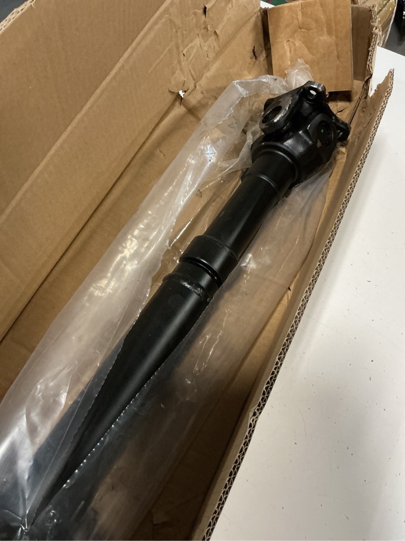 Condition photo showing As Is for a-premium front drive shaft driveshaft assembly compatible with toyota tacoma 1995-2004, 4runner 1996-2000, 4wd, automatic transmission, replace# 3714060300, complete prop shaft fit 1996-1998 4runner, 1999-2000 4runner sr5, 3.4l auto trans