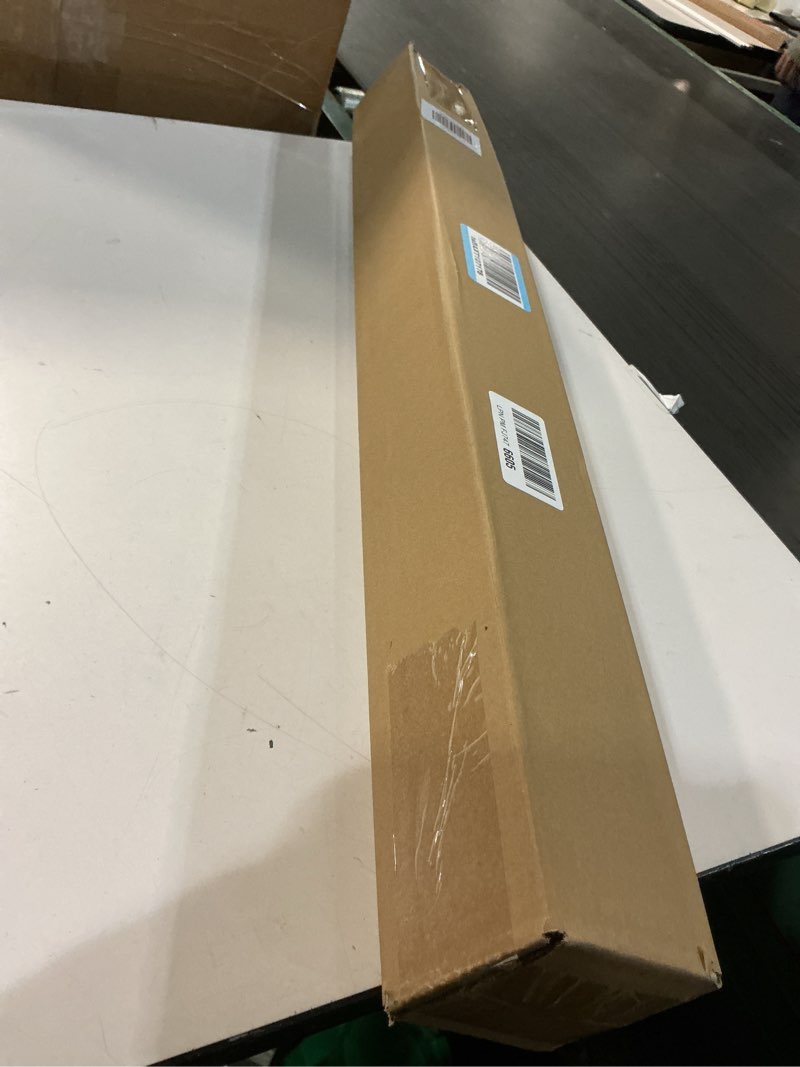 Condition photo showing New/Like New for LazBlinds No Tools No Drill Cordless Roman Shades for Windows, Blackout Thermal Insulated UV Blocking Window Blinds, Room Darkening Fabric Blinds for Indoor Windows, 31'' W x 48'' H, Grey Blackout - Grey 31" W x 48" H