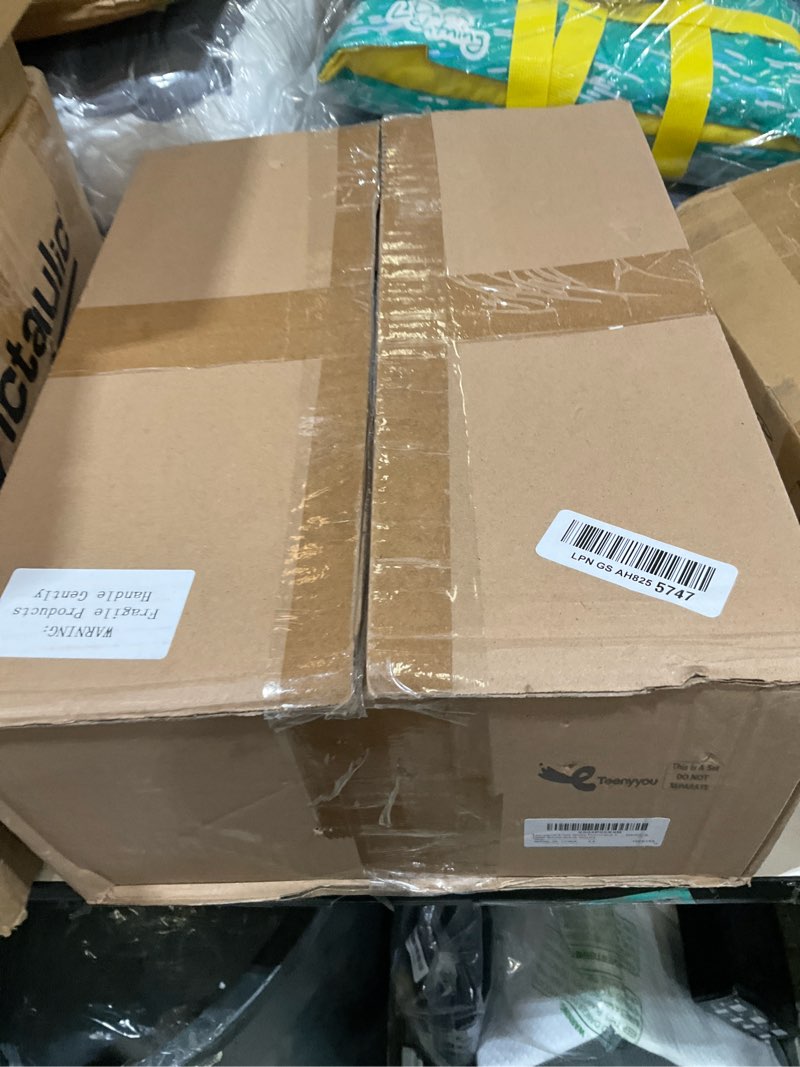 Condition photo showing Good Condition for teenyyou 8 set glass hurricane candle holders bulk 12.6" open ended glass candleholder tube shape bottomless and 2.2" taper clear candlestick holders for wedding table centerpiece (clear) clear 8