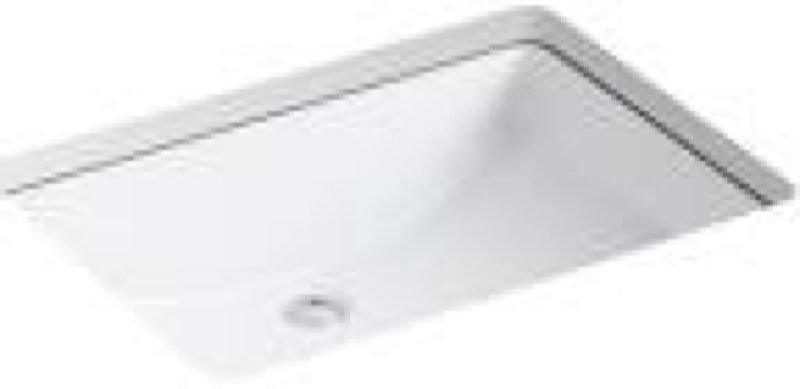 Kova Undermount Lavatory Sink - White B | Karrot 14.61-inx 20.91- in x 8.27-in 