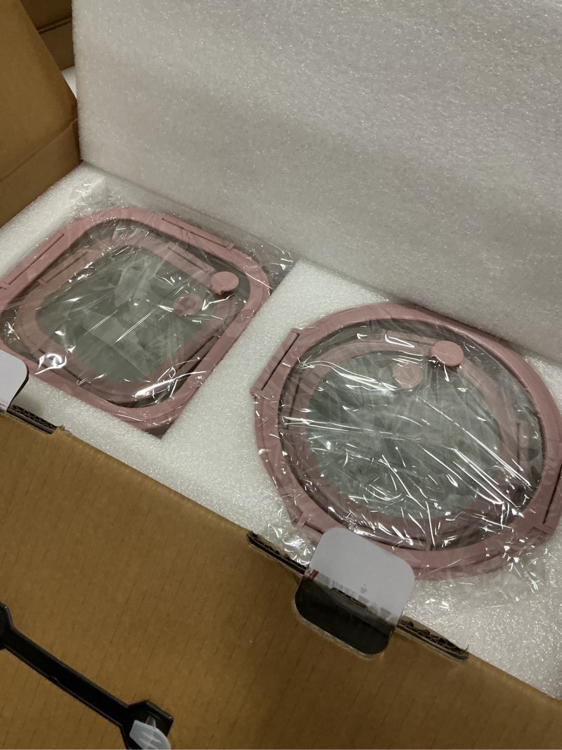 Condition photo showing New/Like New for 12-pack glass containers with tempered lids – borosilicate, oven-safe(-4°f~950°f), airtight, bpa-free, multi-size for meal prep, dishwasher safe (pink)