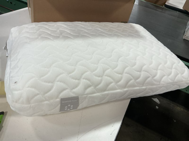 Condition photo showing As Is for (Similar to stock photo) Tempur-Pedic TEMPUR-Cloud Pillow for Sleeping, Standard, White