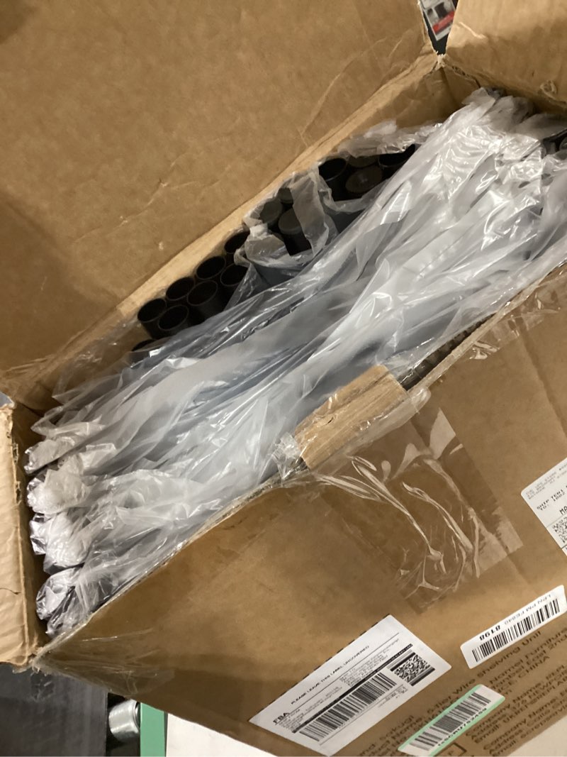 Condition photo showing Good Condition for Storage Shelves - 5 Tier Shelf Organizer, Sturdy Metal Garage Shelving with Adjustable Leveling Feet, Space-Saving Shelves Organizer for Pantry, Laundry, Kitchen (32" x 12" x 71", Black) Black 32.0W x 12.0D x 71.0H (5T)