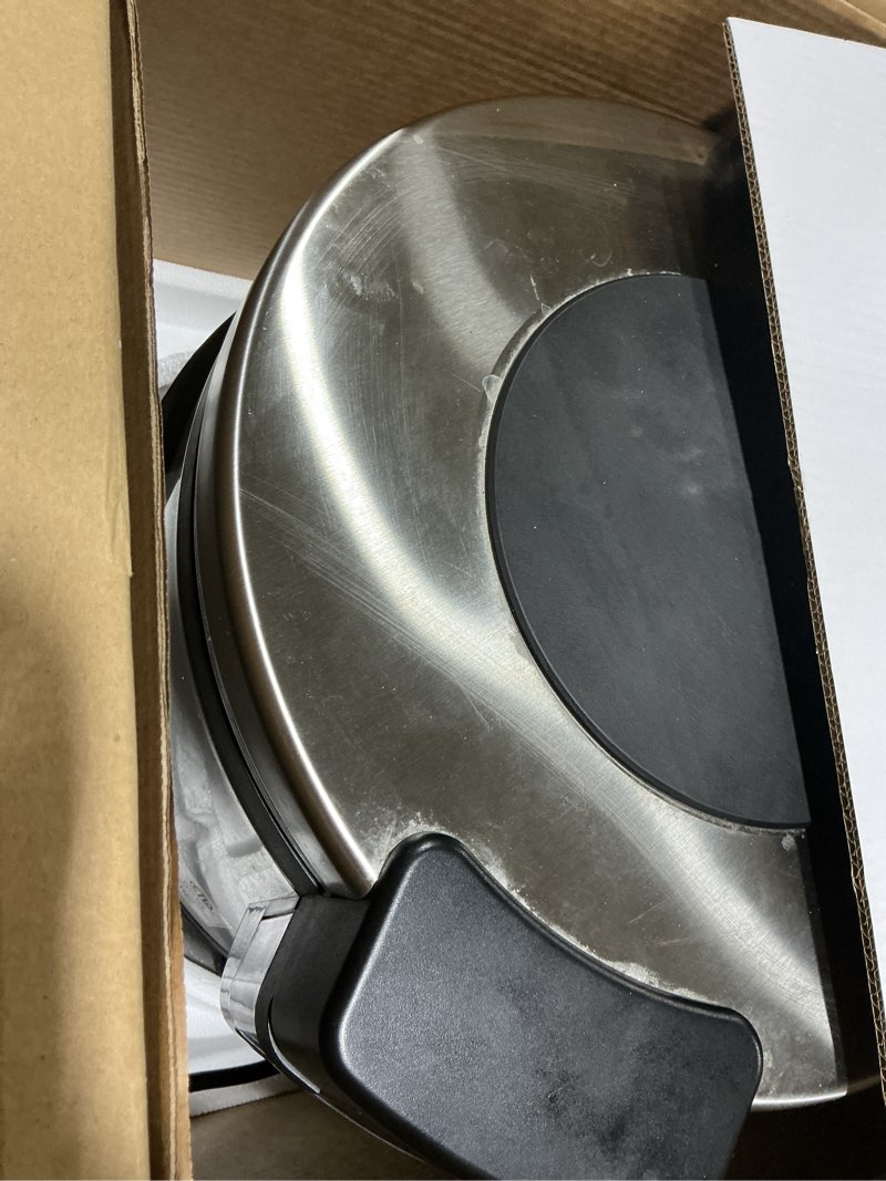 Condition photo showing As Is for CUCKOO Commercial Rice Cooker & Warmer, Extra Large Rice Cooker 30-Cup Uncooked / 60-Cup Cooked, Professional Industrial Grain Cooker with Large Capacity, Easy One-Touch Operation, Silver (CR-3055)