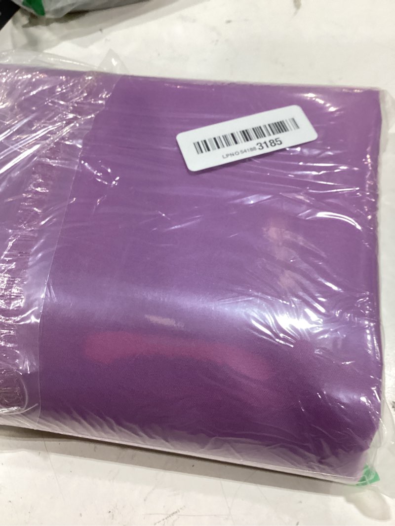 Condition photo showing Good Condition for dunzy 33'' x 33'' mahjong mat with carrying bag non slip noise reduction gaming mat rubber mahjong table cover accessories gifts for poker board games dominoes(purple,stripe) purple stripe