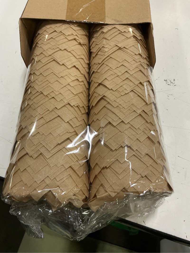 Condition photo showing New/Like New for motiskyy 600 pcs jumbo muffin liners for baking 2-1/4" x 4" large tulip cupcake liners greaseproof cupcake wrapper paper for weddings birthday christmas anniversaries party (light brown) light brown 600