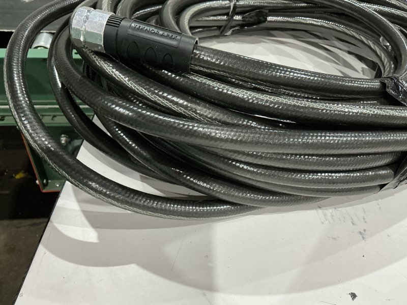 Condition photo showing As Is for teknor apex black hose
