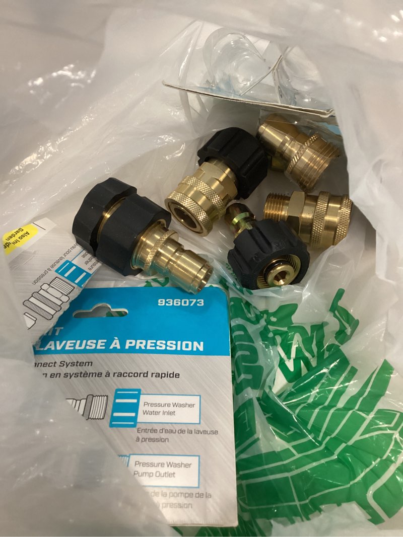 Condition photo showing Good Condition for surfacemaxx quick connect kit 4500 psi