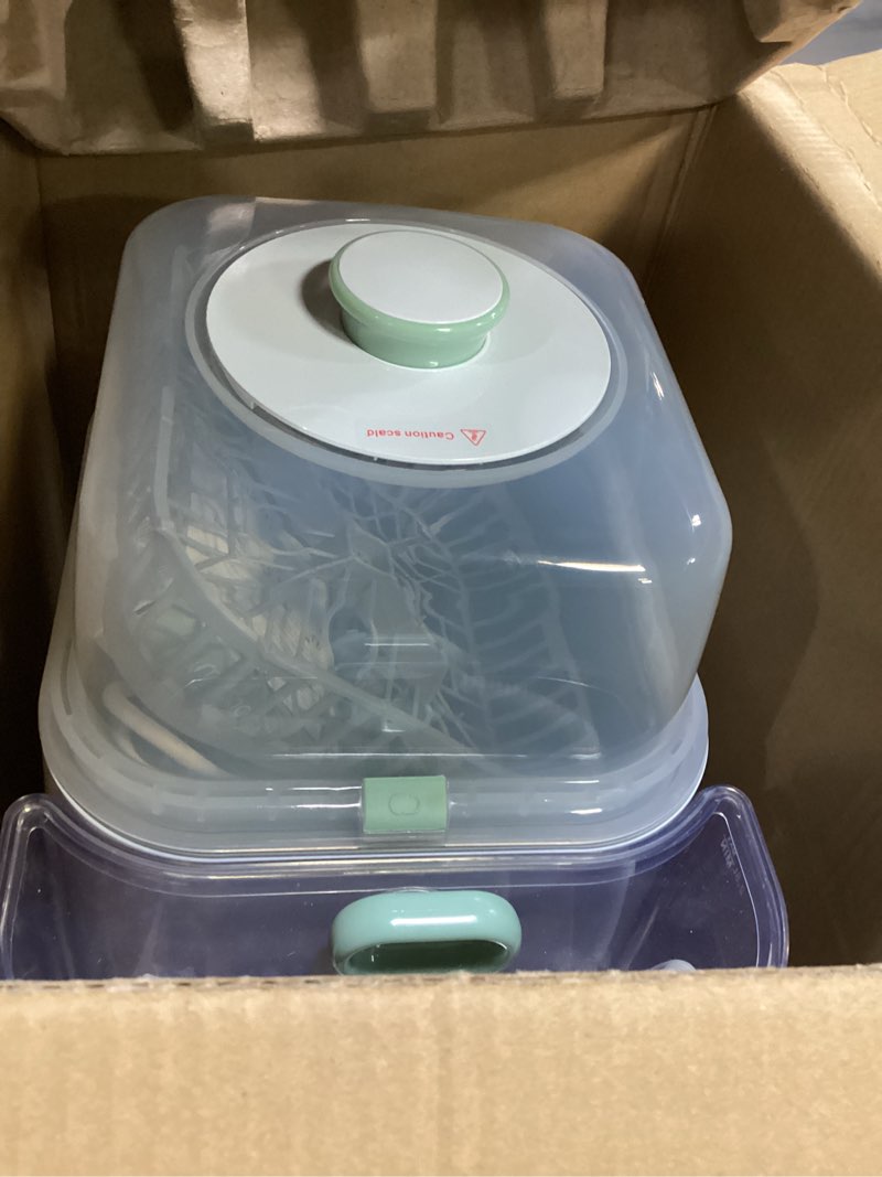 Condition photo showing As Is for Momcozy KleanPal Pro Baby Bottle Washer, Sterilizer & Dryer - All-in-One Cleaning Machine for Bottles, Pump Parts & Baby Essentials - Time-Saving & Effortless Care