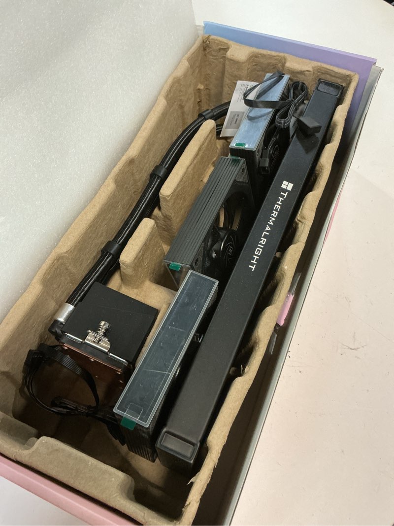 Condition photo showing Good Condition for Thermalright Frozen Infinity 360 Black CPU Water Cooler,360 Aio CPU Cooler, Triple TL-M12 PWM Fans,Infinity Mirror CPU Cooler,for AMD/AM4/AM5,Intel LGA1851/1700/1150/1151/2011