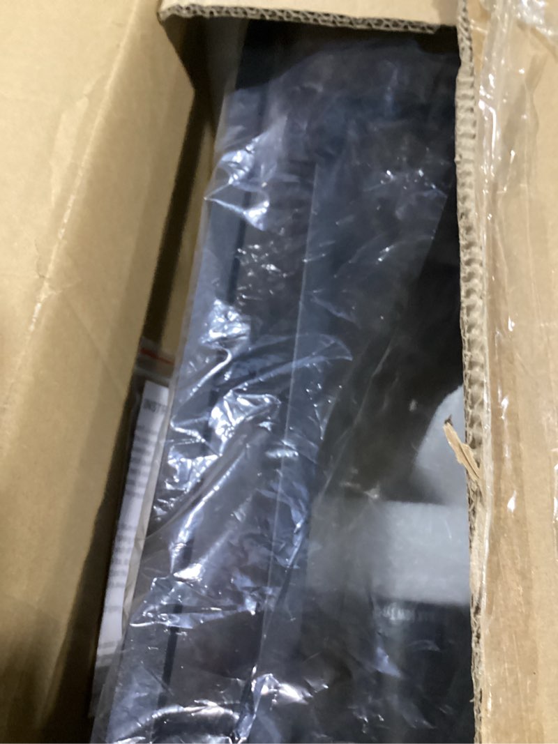 Condition photo showing Good Condition for 21" outdoor wall light fixtures waterproofed exterior lantern w/sturdy rectangular double cage in satin black&clear tempered glass,sconce mounted for house patio,front door,porch,garage lighting 2pack 21-inch satin black