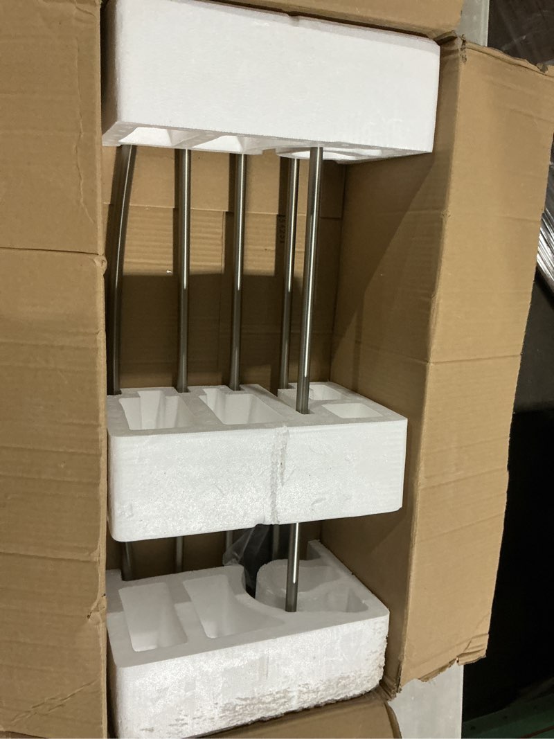 Condition photo showing Good Condition for moen kitchen brushed nickel towel shelf 27.40 inches