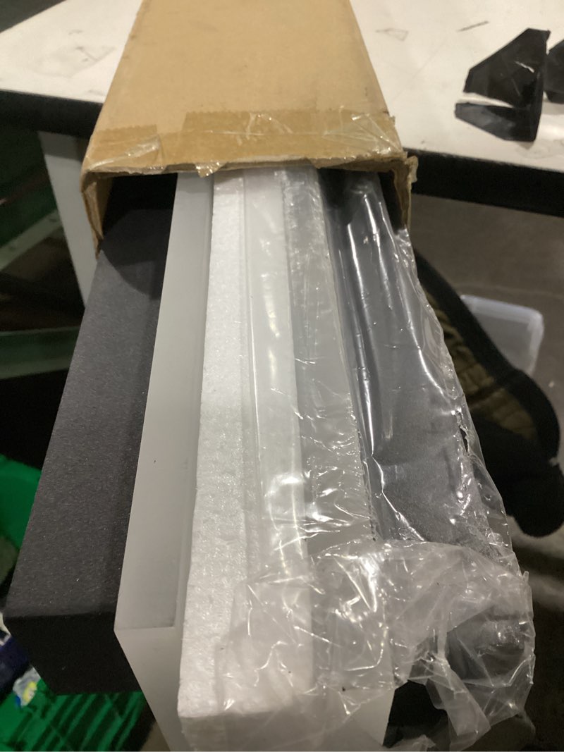 Condition photo showing Good Condition for 2Pack 39inch Long Outdoor LED Wall Lights,30W Waterproof IP65 Warm White led Wall Light Rectangular Black Wall Light,led Porch Lights Outdoor Wall Elegant Frosted White Acrylic Anti Rust 2 Pack-39INCH-30W