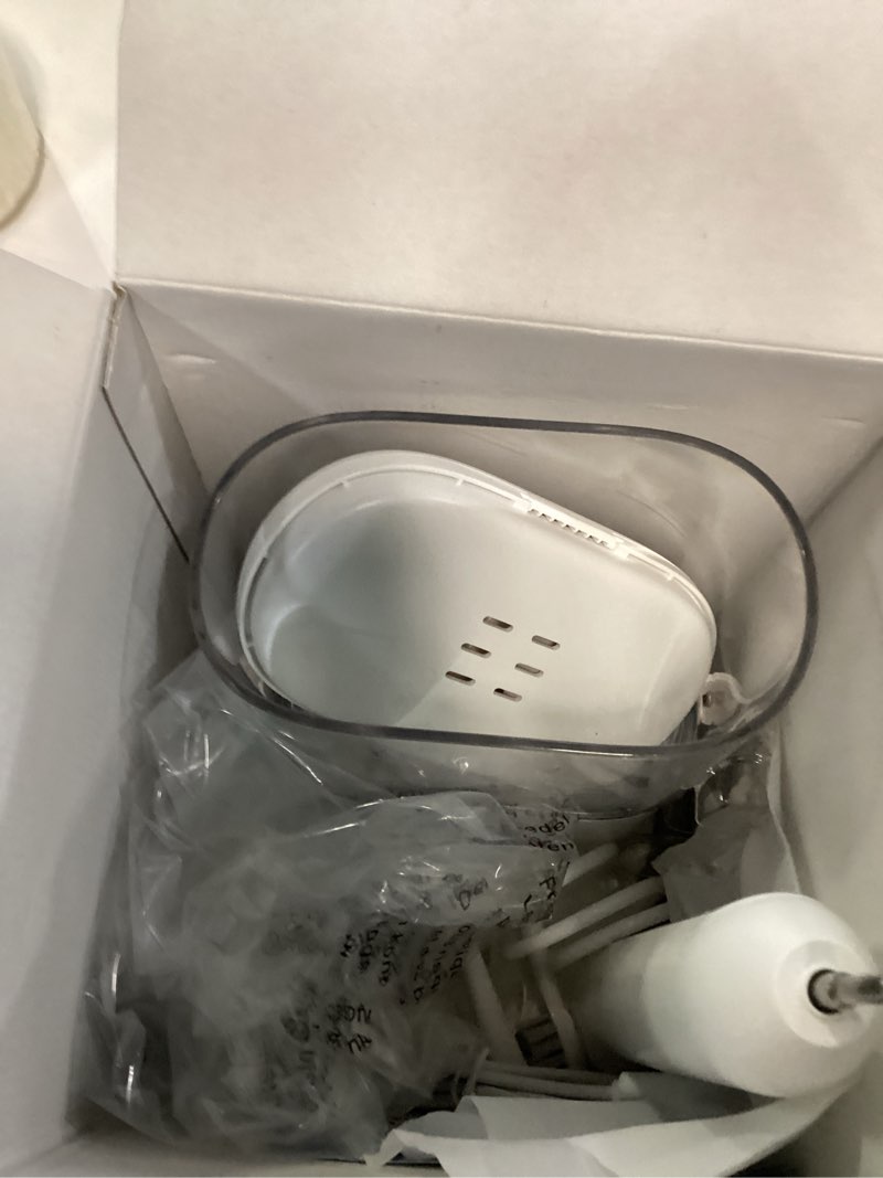 Condition photo showing Good Condition for electric toothbrush with water flosser, upgraded 2.0 electric toothbrush for adults, 5 floss speeds & 3 modes with 3 brush + 1 nozzle, 500ml tank, ipx7 waterproof for braces & gum care - white