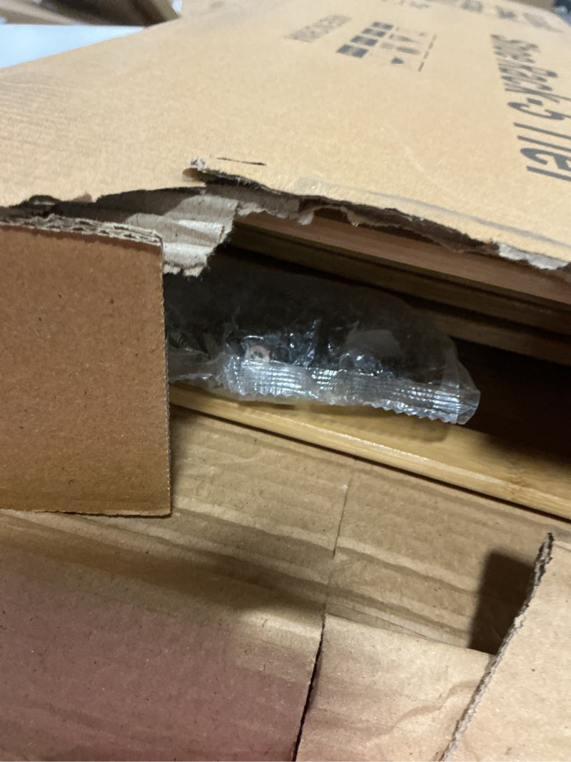 Condition photo showing Good Condition for UDEAR Bamboo Shoe Rack 5-Tier Shoe Storage Organizer Entryway Shoe Shelf