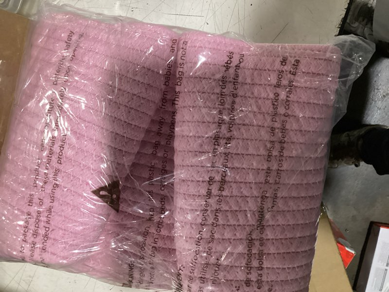 Condition photo showing As Is for mr. pen- baby diaper caddy organizer, pink