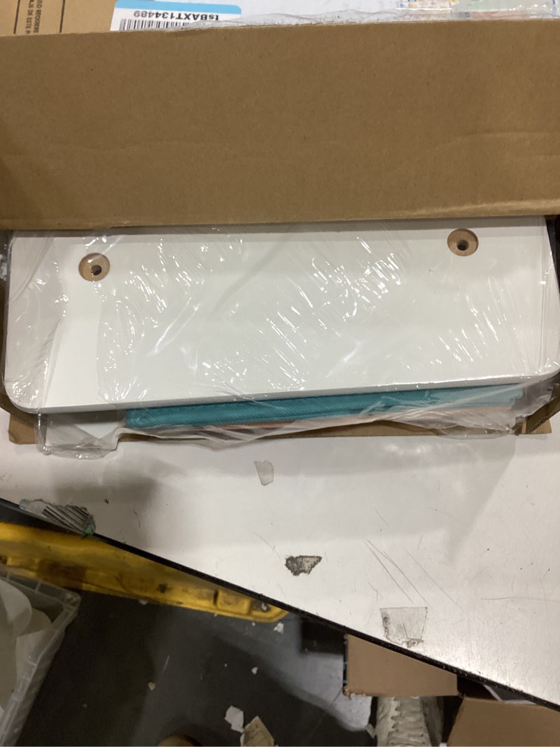 Condition photo showing As Is for Delta Children Deluxe Multi-Bin Toy Organizer with Storage Bins - Greenguard Gold Certified, White with Blue/Orange/Pastel Bins White with Blue/Orange/Pastel Bins Organizer