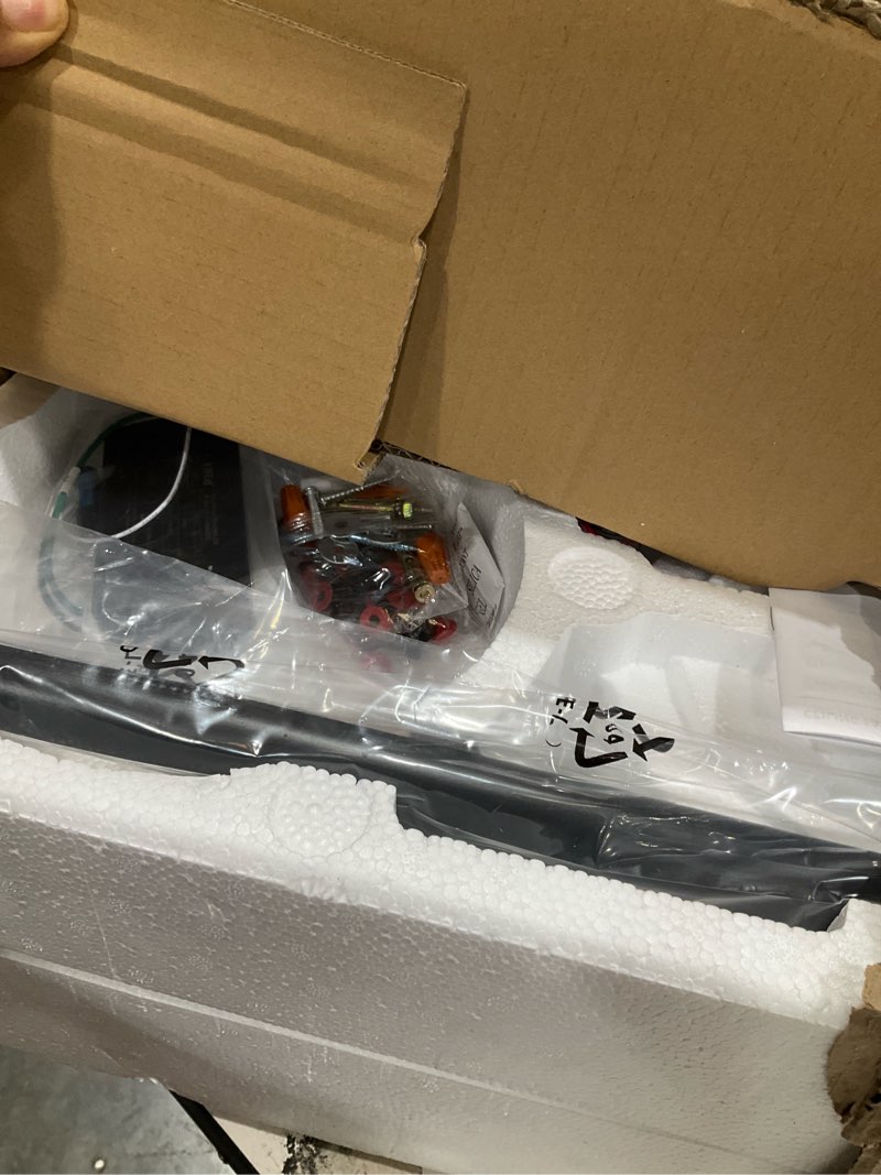 Condition photo showing Good Condition for zmishibo 72 inch ceiling fan no light with remote control, 8 blades quiet dc reversible motor, 6-speed, timer, black finish, indoor outdoor ceiling fans for patios, living room, garage black 72 inch