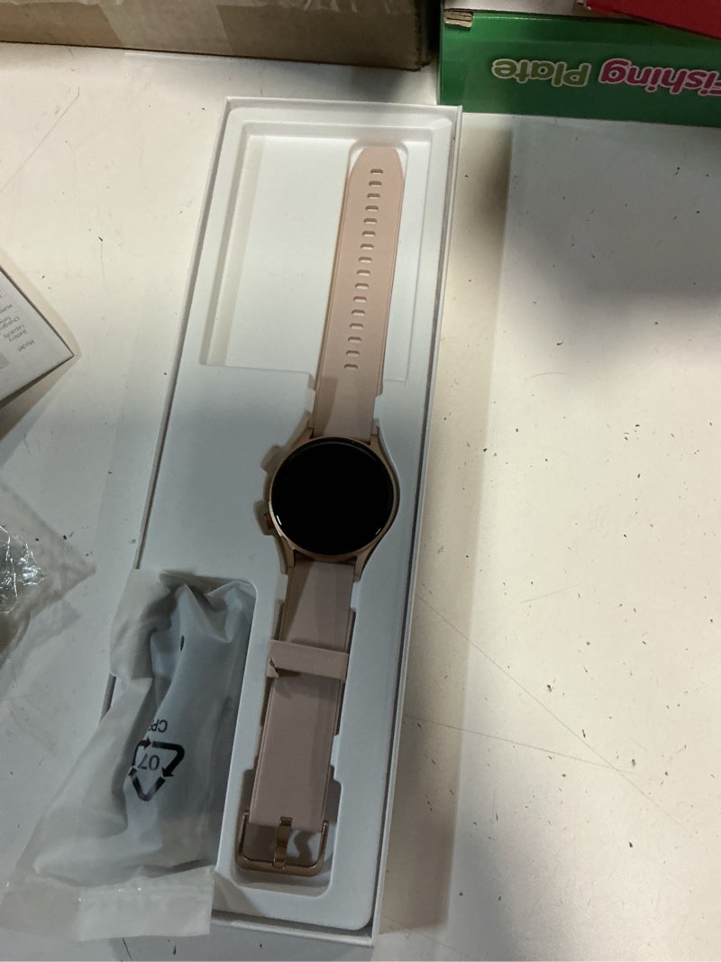 Condition photo showing As Is for smart watch for women, answer/make call, 1.32'' amoled ultra-clear screen | fitness tracker with heart rate/sleep/spo2 monitor, smartwatch for iphone/samsung/android, 110+ sport modes, 3atm waterproof