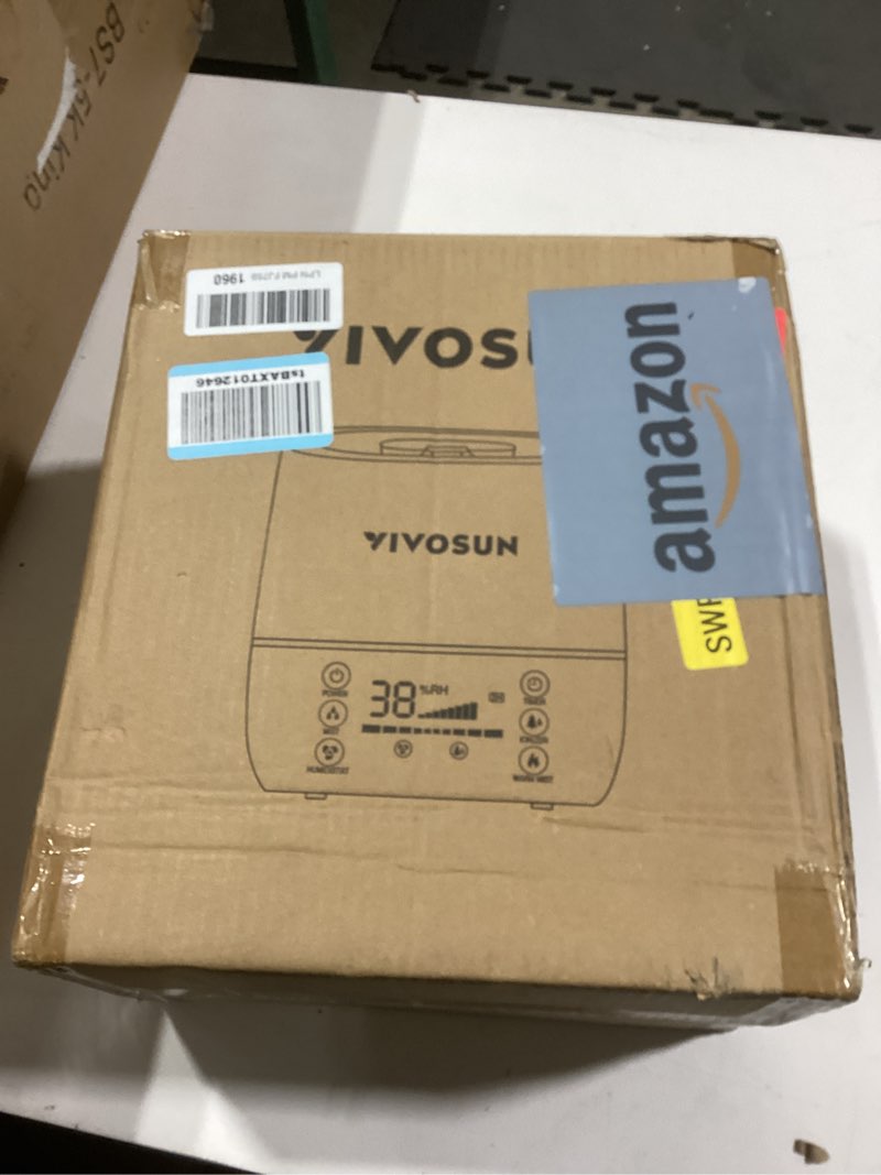 Condition photo showing Good Condition for VIVOSUN 2-in-1 Warm and Cool Mist Humidifier, 5L Indoor Ultrasonic Air Humidifier with Essential Oil