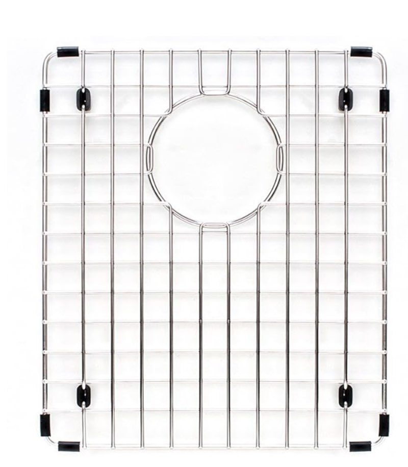 Franke Quantum - Rejilla de fregadero inferior de acero inoxidable 34x18in