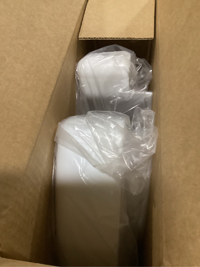 Condition photo showing New/Like New for sp 3 inch extender booster elevated raised toilet seat risers for seniors adults elderly handicap disabled fits most standard and elongated toilets - white