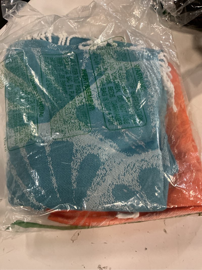 Condition photo showing Good Condition for thin turkish beach towel lightweight quick dry absorbent cotton bathroom bath pool swim towels extra large oversized sand free beach accessories essentials cloud gifts for adult 2 pack blue turtle orange medusa x-large(79 x 36 inches,200 x 90 cm) 2