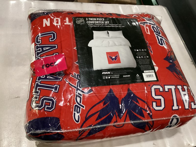 Condition photo showing New/Like New for FOCO NHL Unisex-Adult Themed Washington Capitals Tw" Team Color