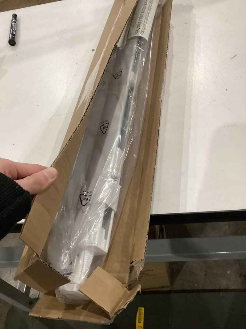 Condition photo showing Good Condition for lazblinds no tools no drill cordless cellular shades, blackout light blocking honeycomb shades for home, thermal insulation blinds for windows, 27" w x 36" h, white blackout-white 27" w x 36" h