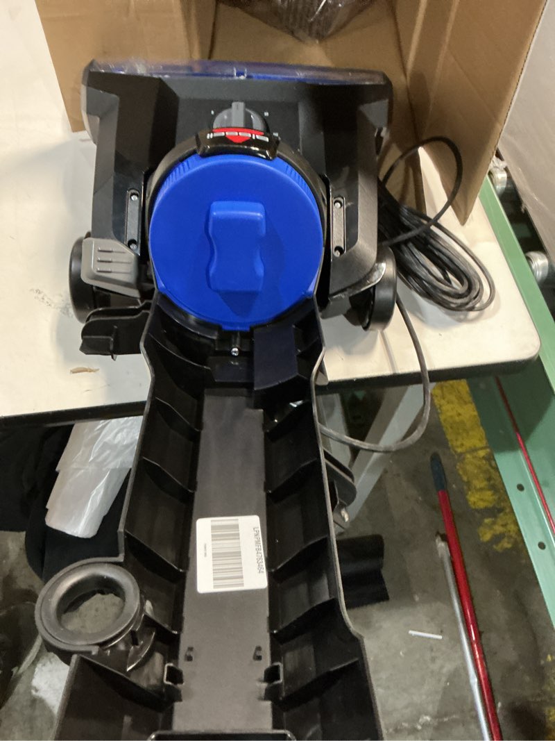 Condition photo showing As Is for Bissell CleanView Upright Bagless Vacuum Cleaner with Active Wand, 3536 Black/Cobalt Blue