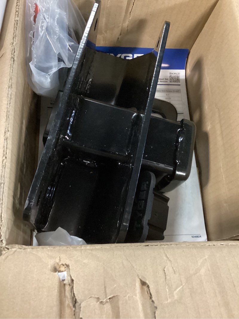Condition photo showing Good Condition for tyger auto tg-hc2f333b hitch & cover kit compatible with 2021-2026 ford bronco (2 door & 4 door) | not for bronco sport | factory style 2 inch rear receiver hitch tow towing trailer hitch receiver hitch - fit 21-26 bronco suv