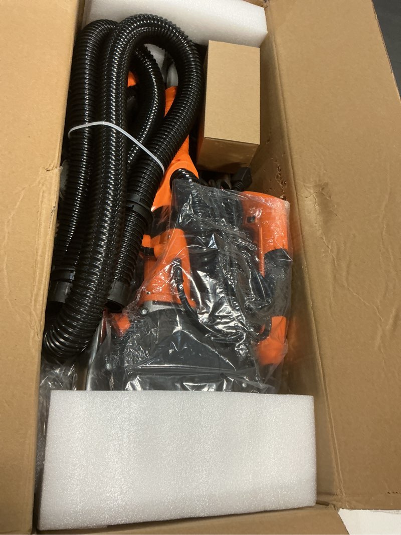 Condition photo showing Good Condition for Drywall Sander Tool, KUPERIA 8.5 Amp Popcorn Ceiling Removal Tool with 7 Variable Speed 800-1800RPM,Electric Drywall Sander with Extendable Handle,LED Light,6 Basic Sand Paper& 6 Grid Sandpaper,Orange