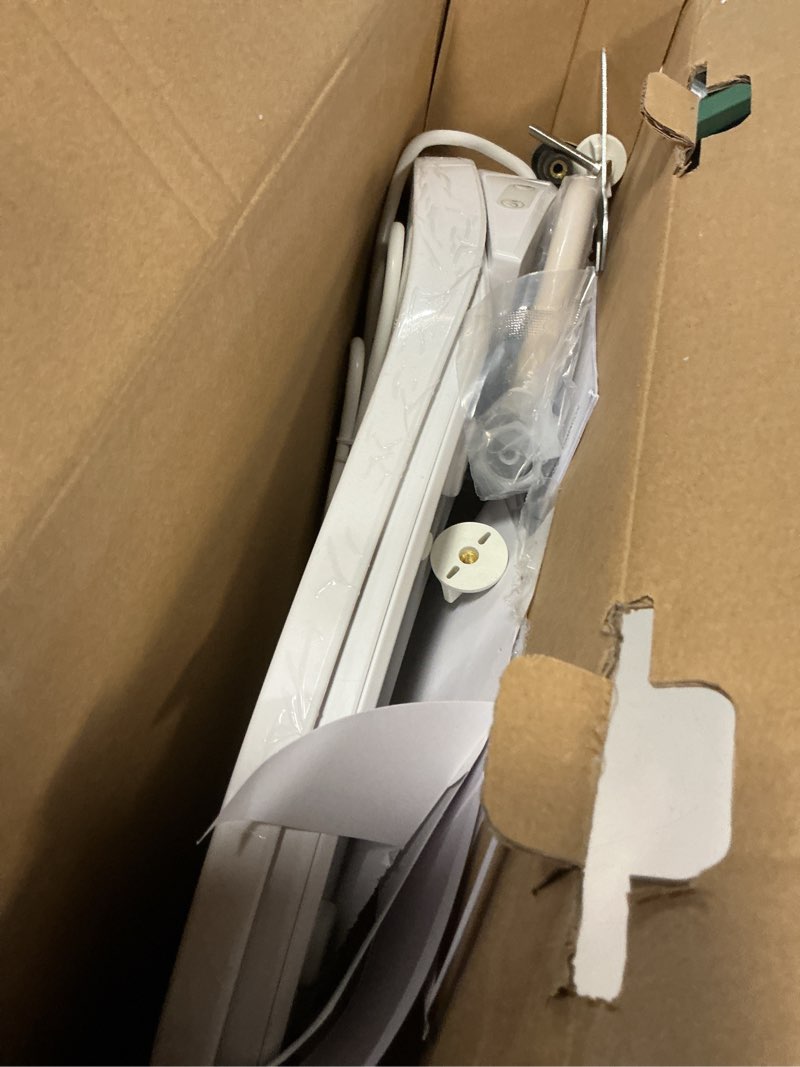 Condition photo showing Good Condition for vivohome smart heated bidet toilet seat with self-cleaning nozzle for rear and front cleansing, warm air dryer with adjustable temperature settings, soft close lid, nightlight knob control