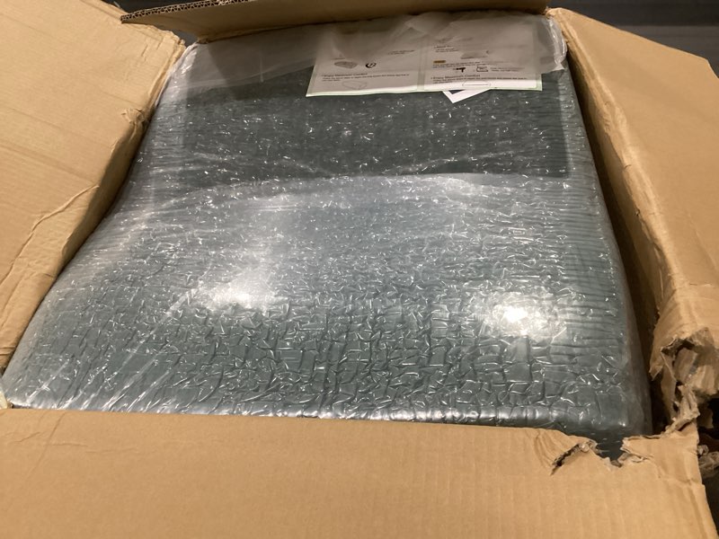 Condition photo showing As Is for comax 4?in?1 futon sofa bed queen – floor foldable convertible sofa couch with l?shaped armrests, removable cover, convertible guest bed | space?saving fold?out mattress lounge for living room, beige convertible loveseat beige 1