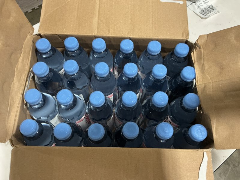 Condition photo showing Good Condition for evian natural spring water  16.9 fl oz  24 count bottles