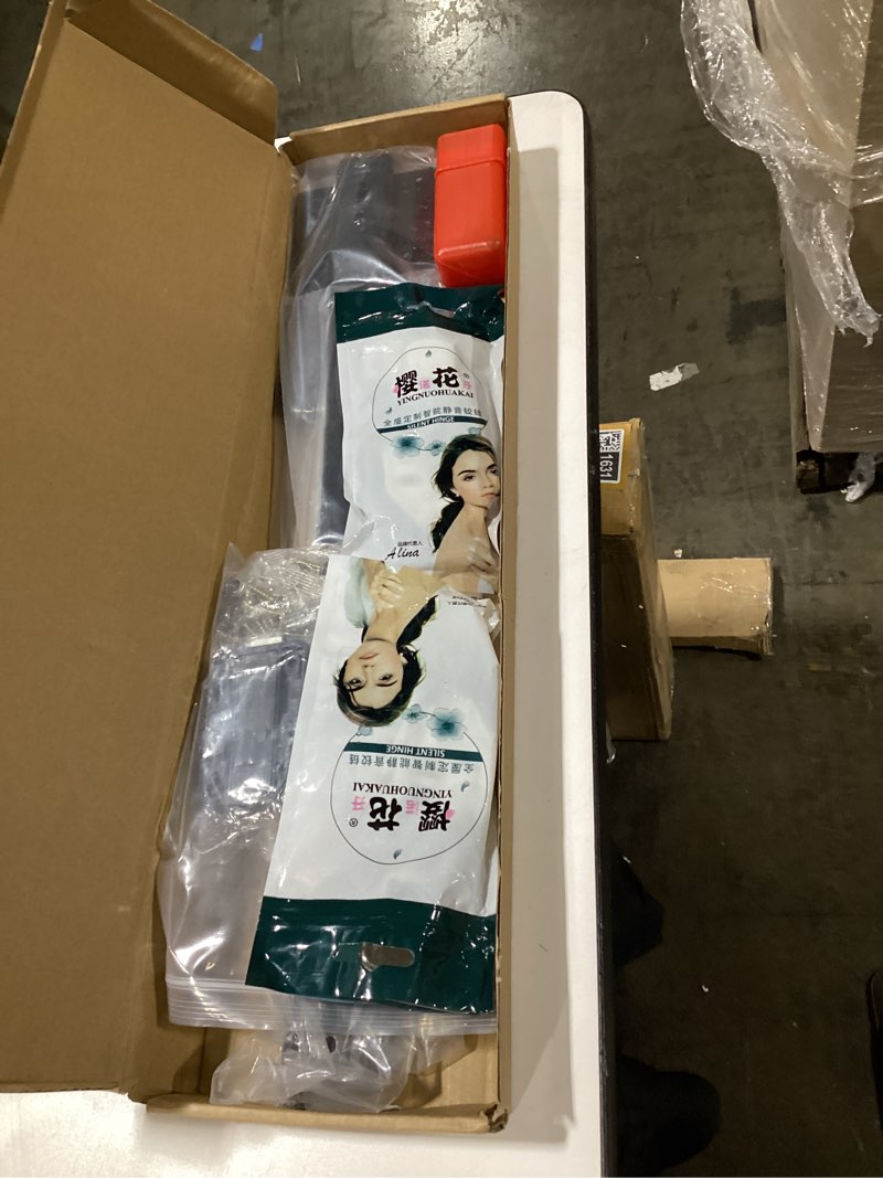 Condition photo showing Good Condition for (Similar to)16\" Cabinet Pocket Door Slide Hinge Kit 2PCS for Inset Application, Pivot Pocket Door Slides for Cabinet wiht Hinges, Pivot Sliding Door Runners Hardware System for Cabinet Doors 16 Inch 1.0