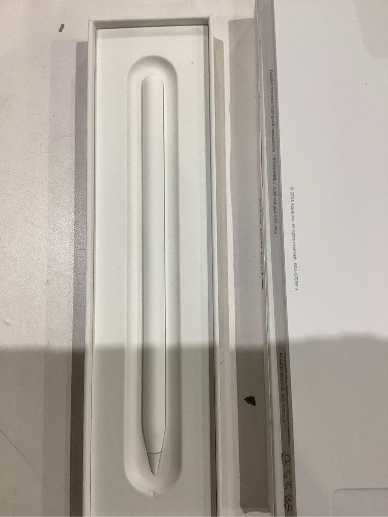 Condition photo showing Good Condition for Apple Pencil Pro: Latest Model - Device Compatibility Check Required - Pixel-Perfect Precision, Tilt and Pressure Sensitivity, Perfect for Note-Taking, Drawing, and Art. Charges and Pairs Magnetically