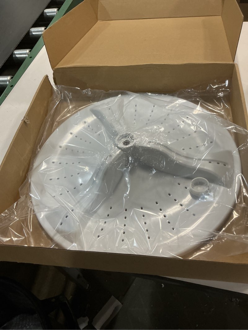 Condition photo showing Good Condition for W10902814 Washplate With Cap Replacement for Maytag Washer Plate Parts and Whirlpool Washer Washplate MVWB835DW MVWB855DC MVWB855DW MVWX655DW MVWX655DW0 MVWX655DW1 MVWX655DW2