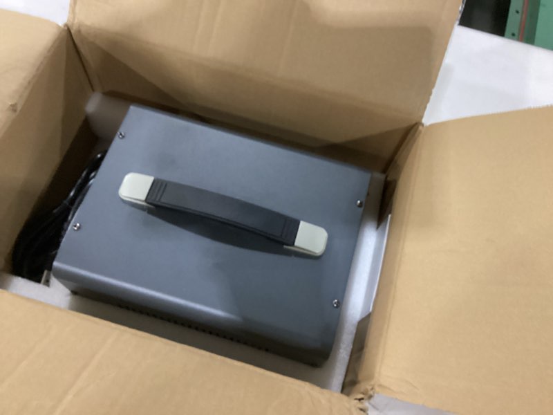 Condition photo showing As Is for yinleader 5000 step up/down transformer converter 110/120 volt - 220/240 volt w/us power cord,circuit breaker protection (grey) 5000w