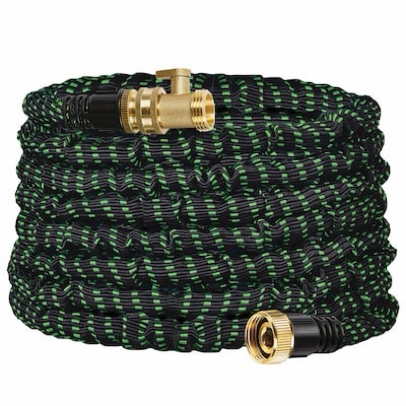 Flex-Able Hose Xtreme 1-in x 50-ft Kink Free Woven Green Hose Item #5648982 | Model