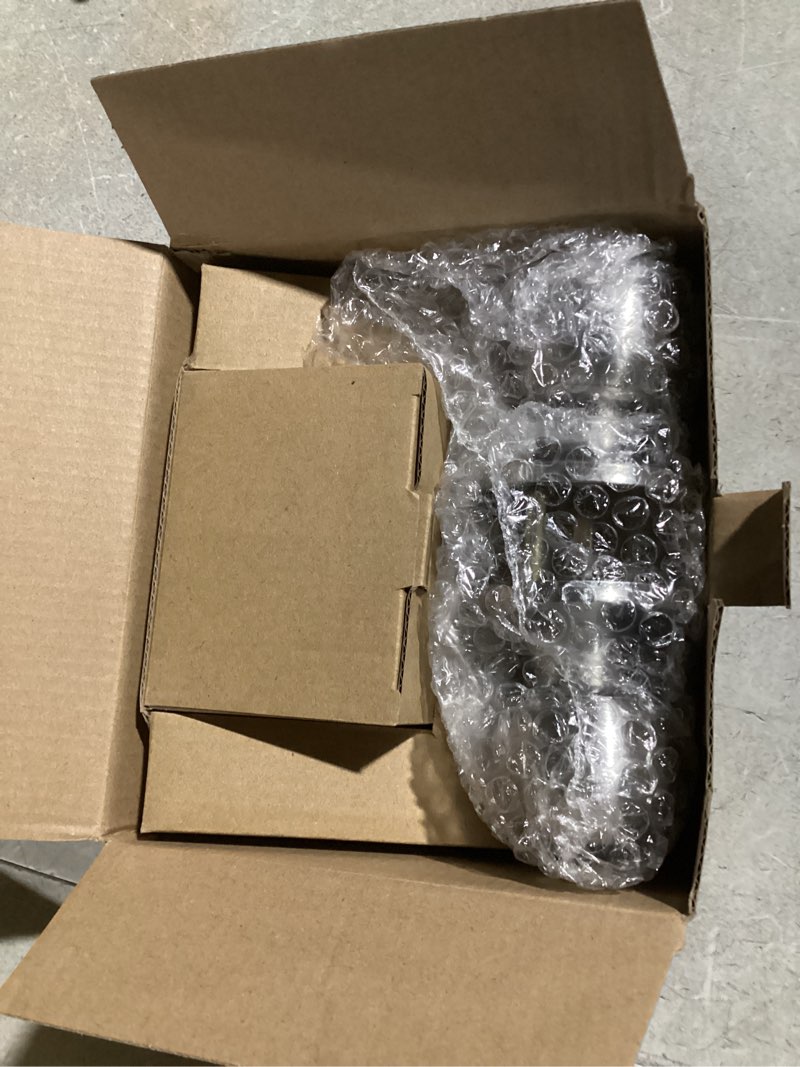 Condition photo showing Good Condition for BESTTEN Keyed Same Exterior Door Knob and Single Cylinder Deadbolt Combo Set, Keyed Alike Entry Door Knobs with Lock and Keys for Entrance and Front Door, Satin Nickel 1 PK Deadbolt Lockset Satin Nickel