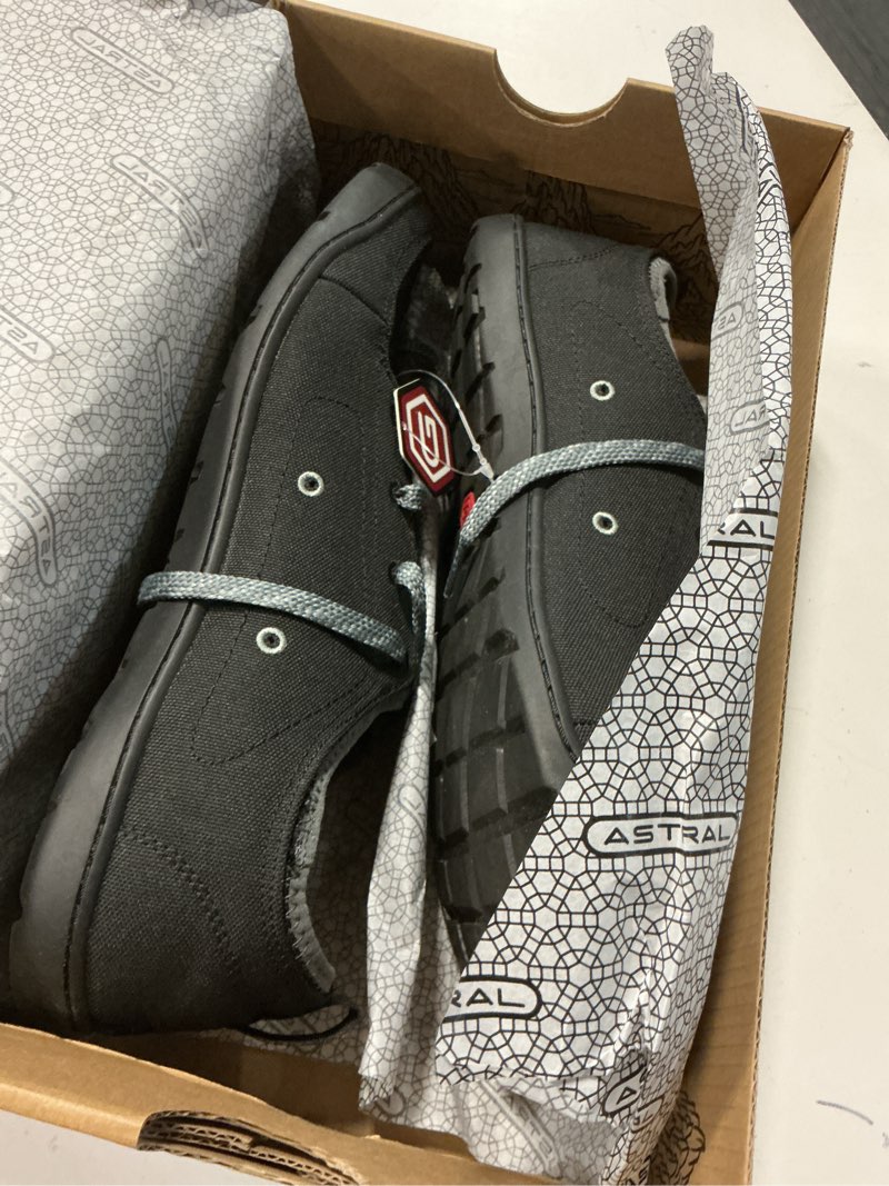 Condition photo showing New/Like New for astral men's loyak shoes - barefoot, quick-drying, minimalist sneaker for casual wear, water sports, travel, & hiking ( size :11 )