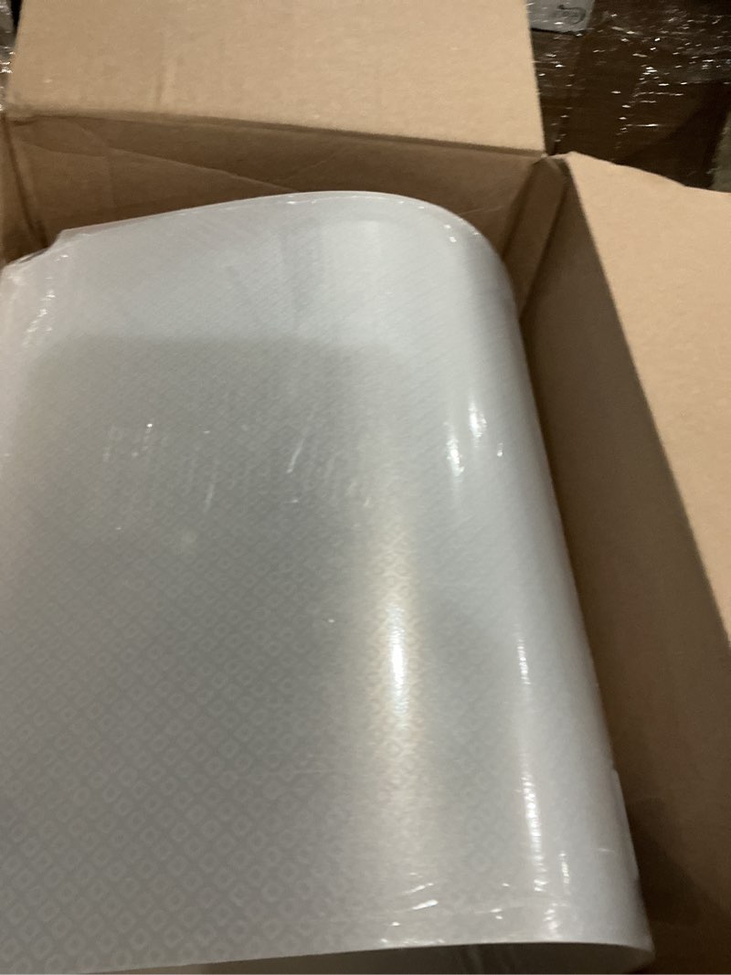 Condition photo showing Good Condition for shelf liners for wire shelf system - set of 4 in clear 18 x 36 inch - plastic wire shelving shelf mats