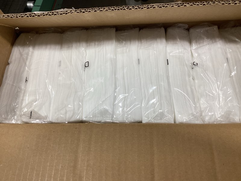 Condition photo showing New/Like New for Medline Ultrasoft Dry Baby Wipes, Gentle Disposable Cleansing Cloths, 1,200 Count, Dry Wipe Size is 7 x 13 inches, Great for Sensitive Skin and can be used as Baby Washcloths, Incontinence Wipes 1200 ct