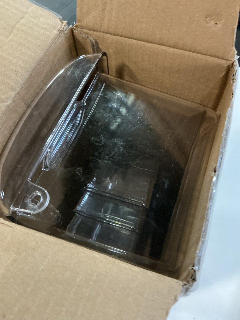 Condition photo showing New/Like New for large ice chilled condiment caddy?chilled condiment containers server with lids for 5 removable compartments (2.5 cup)?serving platters, fruit & garnish tray for party supplies & bar accessories 1